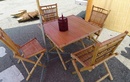 207竹製桌椅