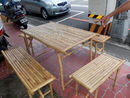 212竹製桌椅
